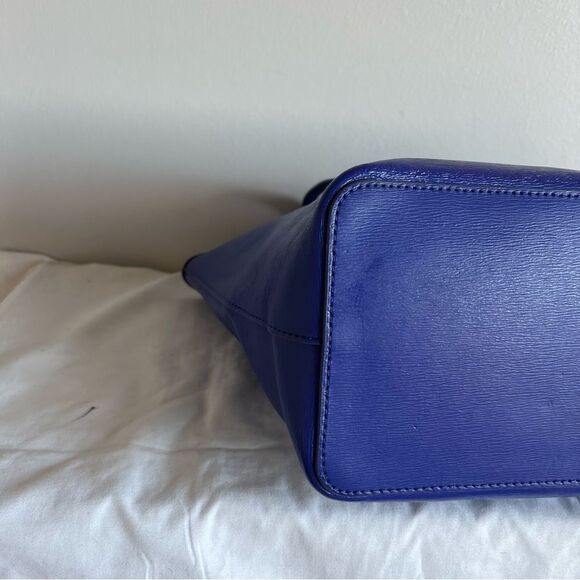 TED BAKER Purple XL Laptop Jjesica Shoulder Bag Icon Tote Bow - Picture 9 of 10